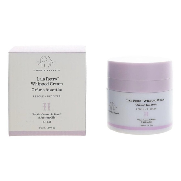 NEW Drunk Elephant T.L.C Night Serum and Lala Retro Whipped Cream Set Duo - Picture 4 of 4